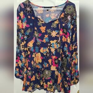 Rachel Zoe Multicolor Floral Blouse